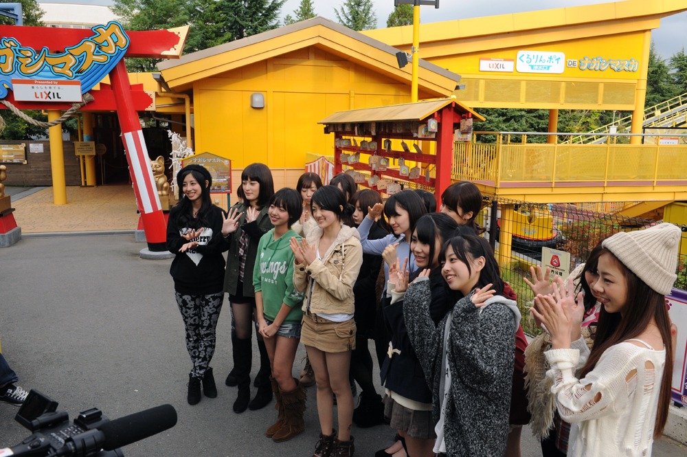 「乃木坂って、ここ！」ロケの様子。