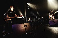 the cabsのライブ写真。