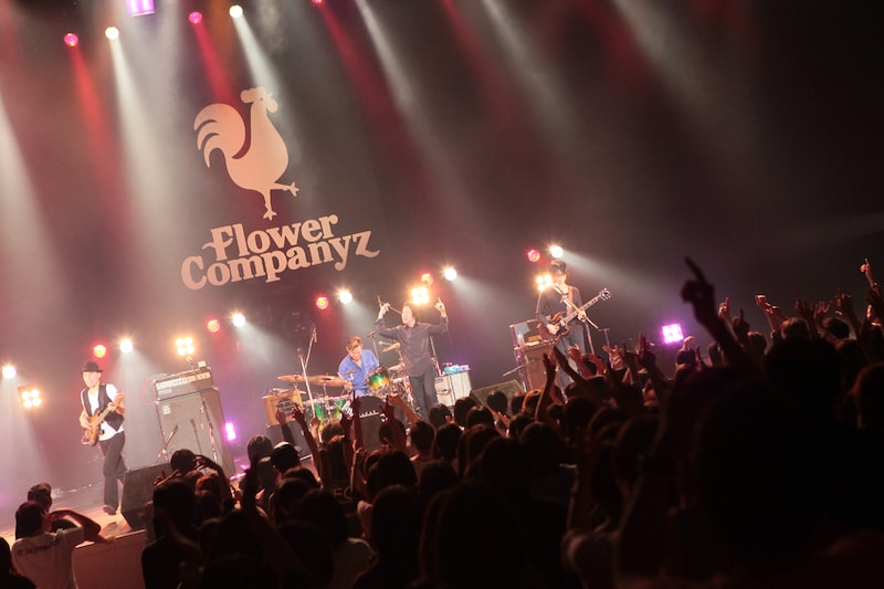 10月21日の渋谷公会堂ライブの模様。