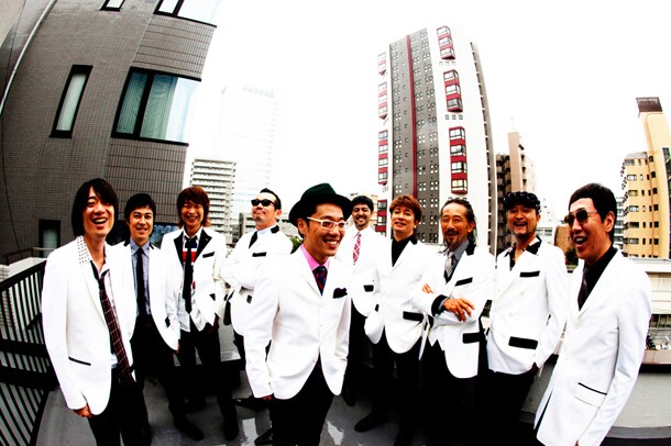 東京スカパラダイスオーケストラとハナレグミ。