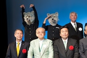 Kamikaze Boy、Jean-Ken Johnny(写真後列左から)