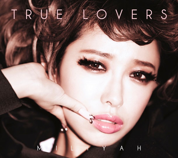 加藤ミリヤ「TRUE LOVERS」初回限定盤ジャケット