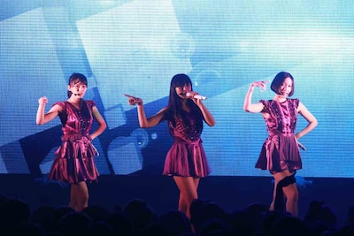 Perfumeが10月26日に行った台湾公演の模様。