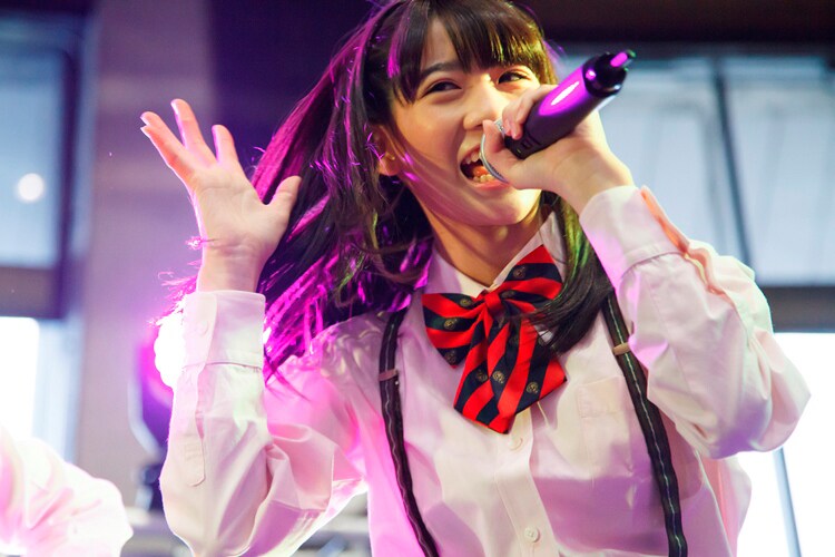 秋本帆華（昨日10月28日のステージより）