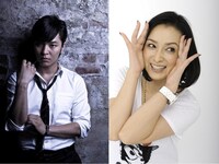 John-Hoon（左）と国生さゆり（右）