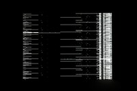 「datamatics [ver.2.0]」の映像の一部。