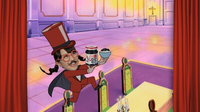 CM「唐がらしのり 辛い盗ルパン篇2012」より。