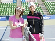 左から島田晴香、波形純理。