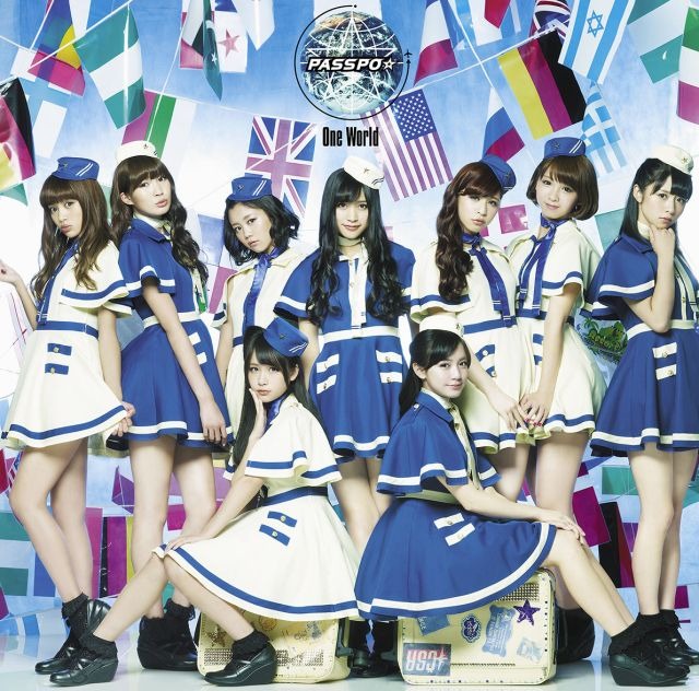 ぱすぽ☆「One World」エコノミー盤ジャケット
