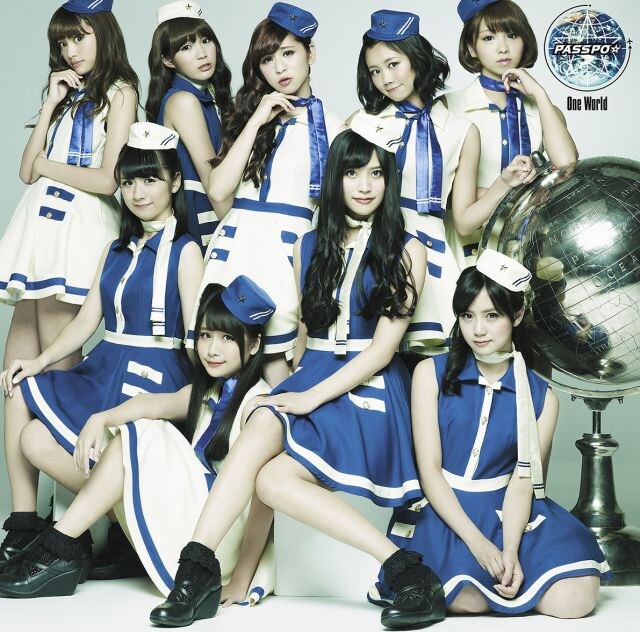 ぱすぽ☆「One World」ファーストクラス盤ジャケット