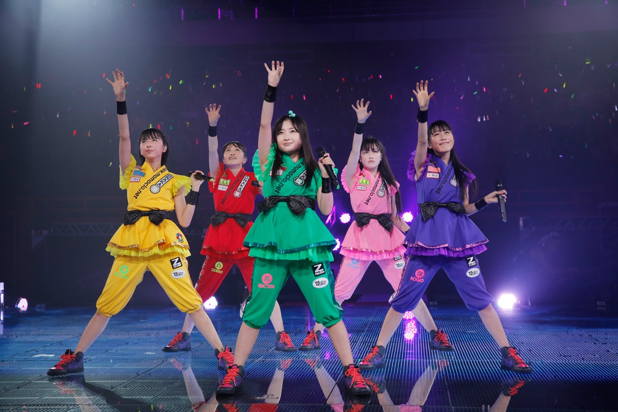 ももいろクローバーZ（photo by hajime kamiiisaka）