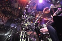 3月25日（現地時間）のMadison Square Garden公演でのyukihiro（Dr）。