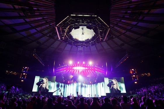 3月25日（現地時間）に行われたMadison Square Garden公演の模様。