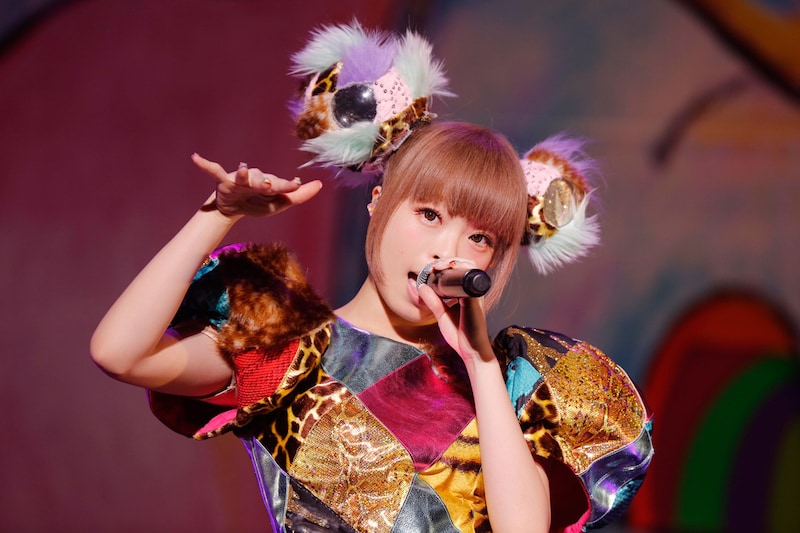 11月6日に東京・日本武道館で行われたきゃりーのワンマンライブの様子。（撮影：上飯坂一）