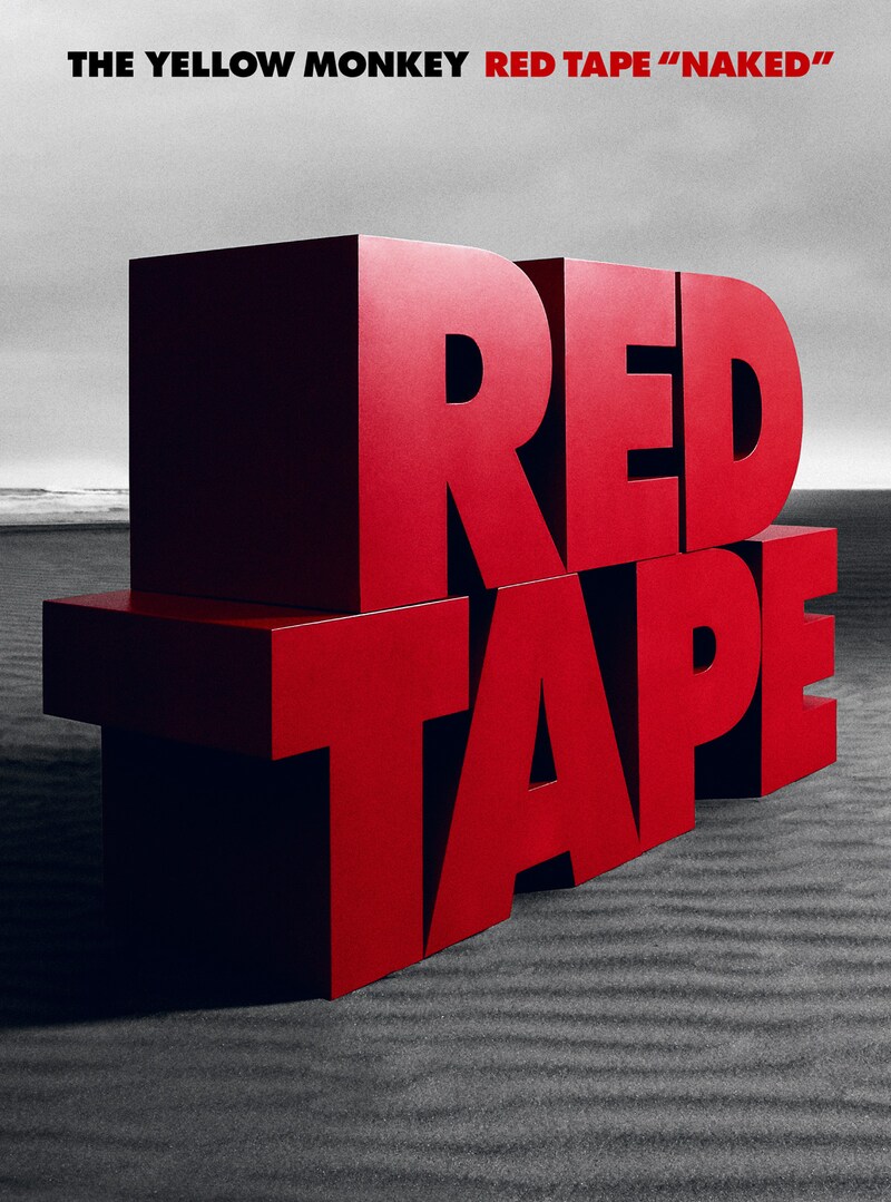 THE YELLOW MONKEY「RED TAPE "NAKED"」ジャケット
