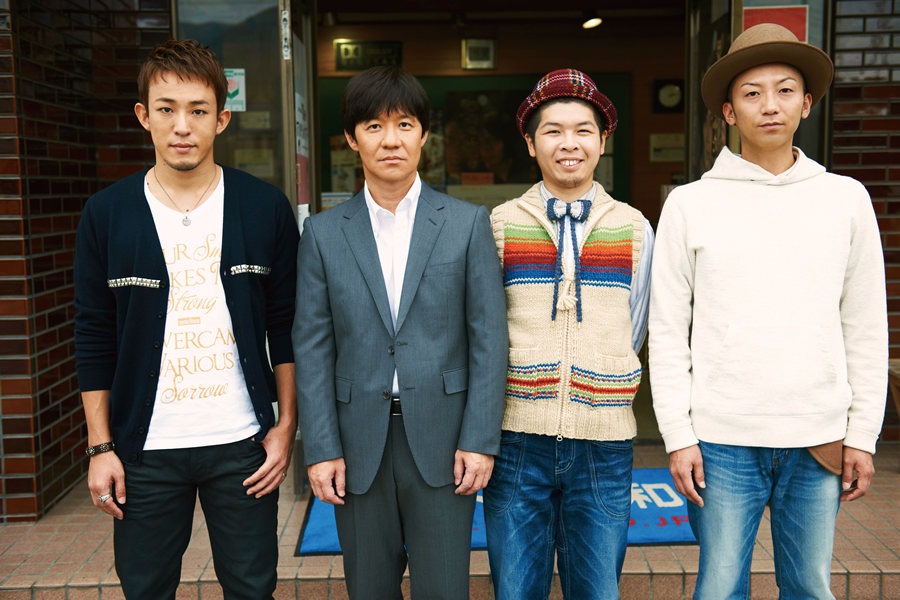 FUNKY MONKEY BABYSと内村光良。