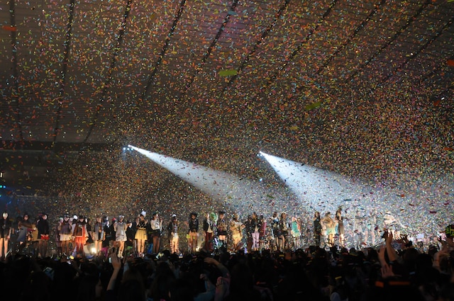 「GirlsAward by 2012 AUTUMN / WINTER」の様子。