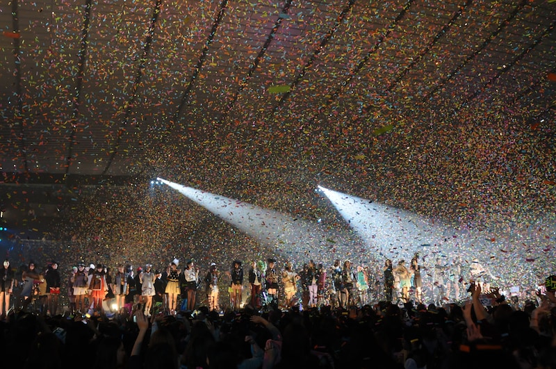 「GirlsAward by 2012 AUTUMN / WINTER」の様子。