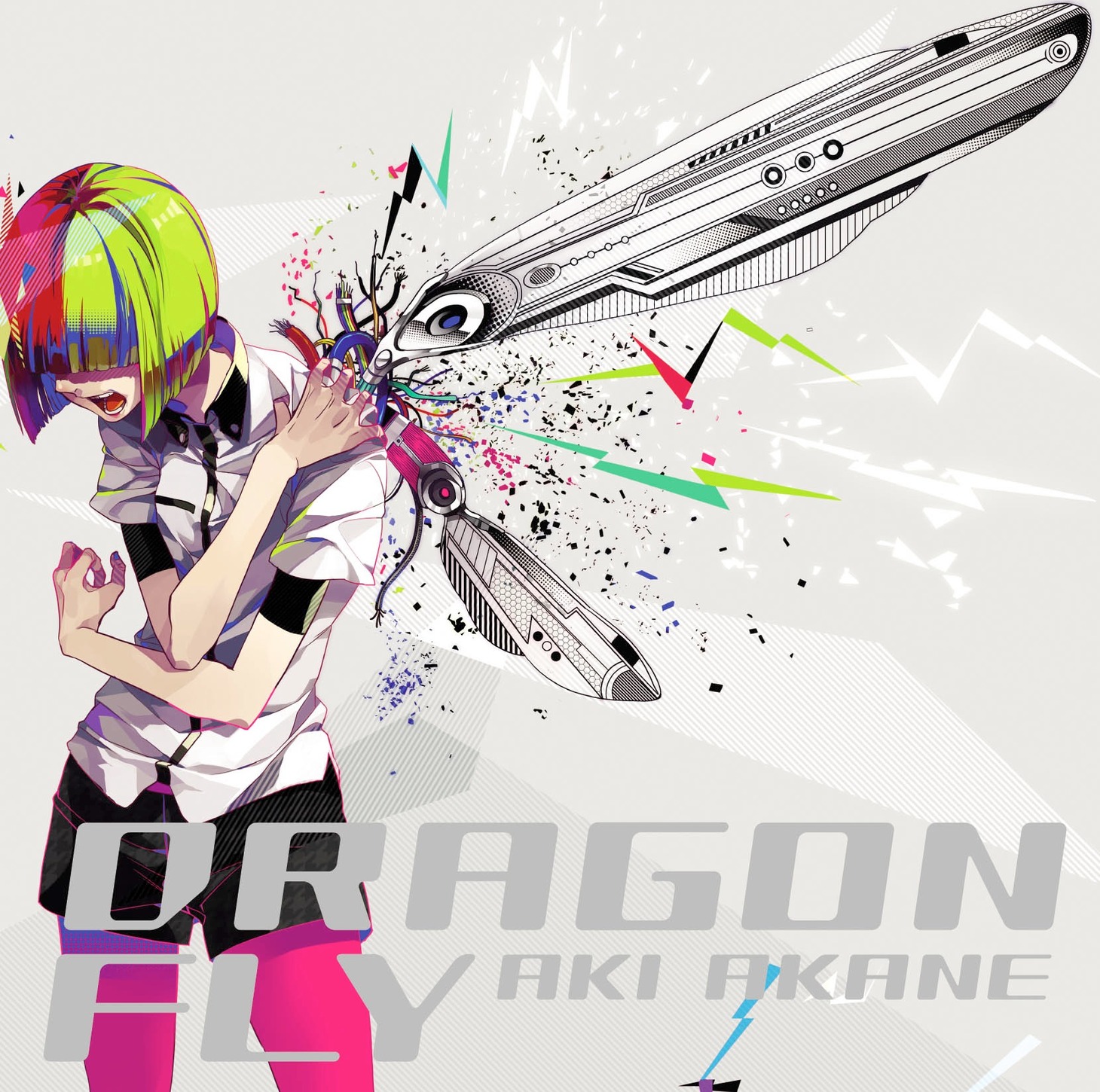 秋赤音「DRAGONFLY」ジャケット