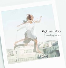 girl next door「standing for you」CD盤ジャケット