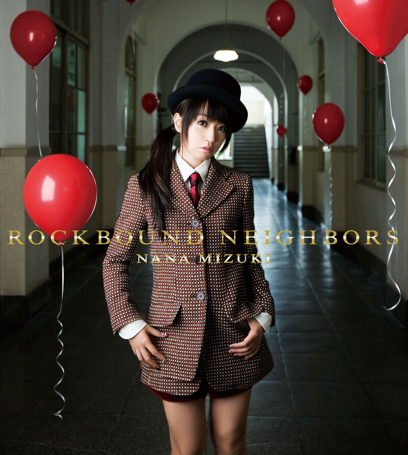 水樹奈々「ROCKBOUND NEIGHBORS」初回限定盤CD+Blu-rayジャケット