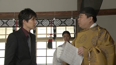 「LIFE！～人生に捧げるコント～」のコント「ヒット祈願」のワンシーン。 (c)NHK