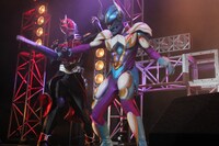 ウィザードとファントムの戦闘シーン。