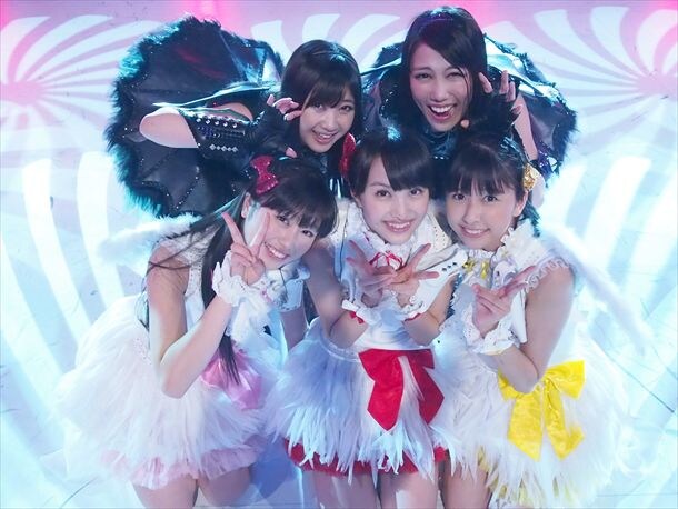 収録時のももいろクローバーZ。