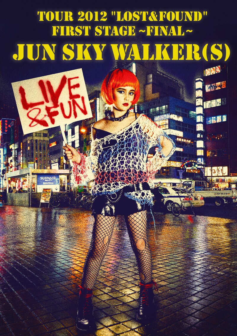 JUN SKY WALKER(S)「TOUR 2012 "LOST&FOUND" FIRST STAGE ～FINAL～」ジャケット