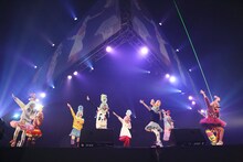 「GUN★MASTER FES.」のエビ中のパフォーマンスの模様。