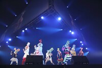 「GUN★MASTER FES.」のエビ中のパフォーマンスの模様。