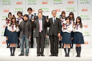 HTC NIPPONプレスイベント「HTC J butterfly『ひとめ惚れ』されるものづくりへの挑戦」の様子。