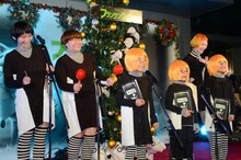 カエラは子供たちの登場に「かわいい！ たまらないです」と感激。