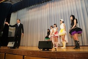 トーク中の様子。