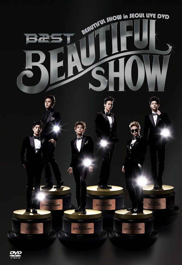 BEAST「The Beautiful Show In Seoul Live DVD」ジャケット