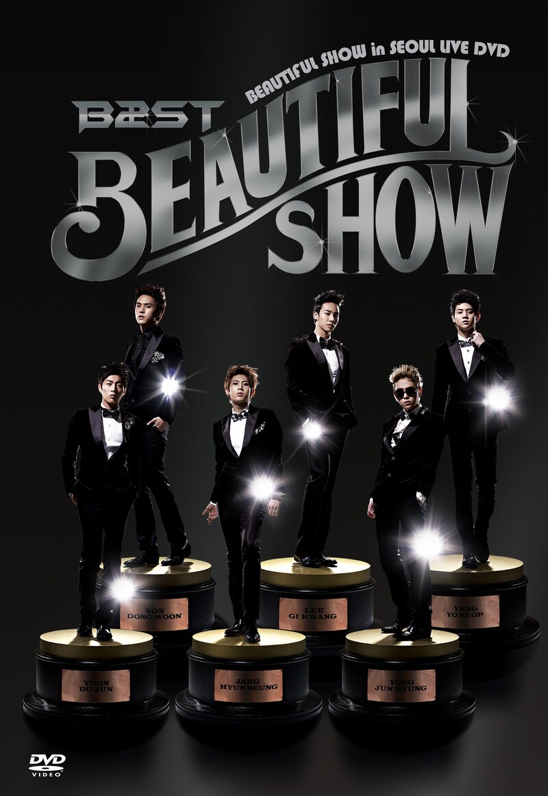 BEAST「The Beautiful Show In Seoul Live DVD」ジャケット