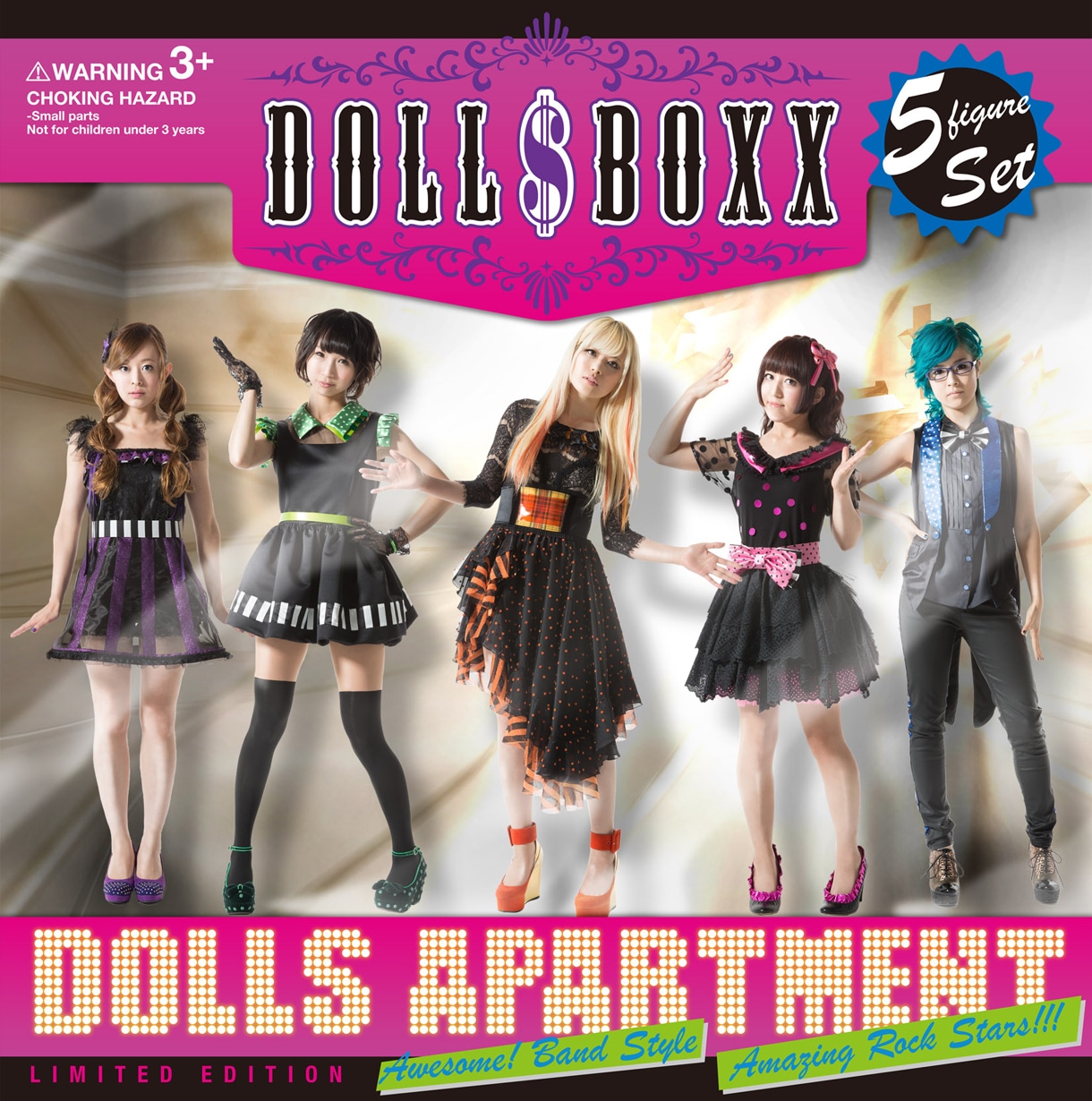 DOLL$BOXX「DOLLS APARTMENT」初回限定盤ジャケット