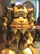 古川愛李（SKE48）の作品「チョコドム」は、リック・ドムをチョコレートでコーティングしたかのような塗装を施している。