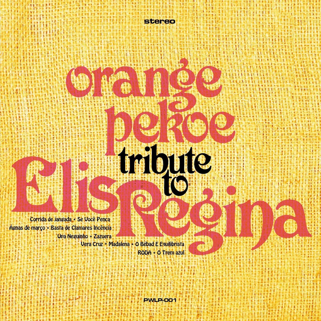 orange pekoe「TRIBUTE TO ELIS REGINA」アナログ盤ジャケット
