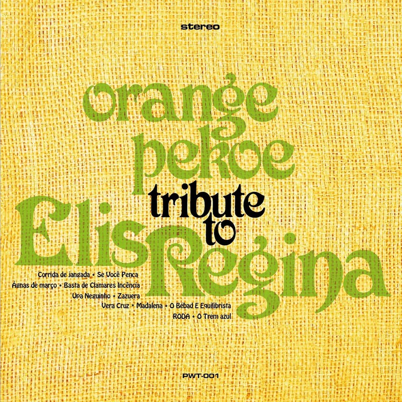 orange pekoe「TRIBUTE TO ELIS REGINA」CD盤ジャケット