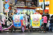 「東京エビ伝」当日にリニューアルオープンしたタワーレコード渋谷店前。
