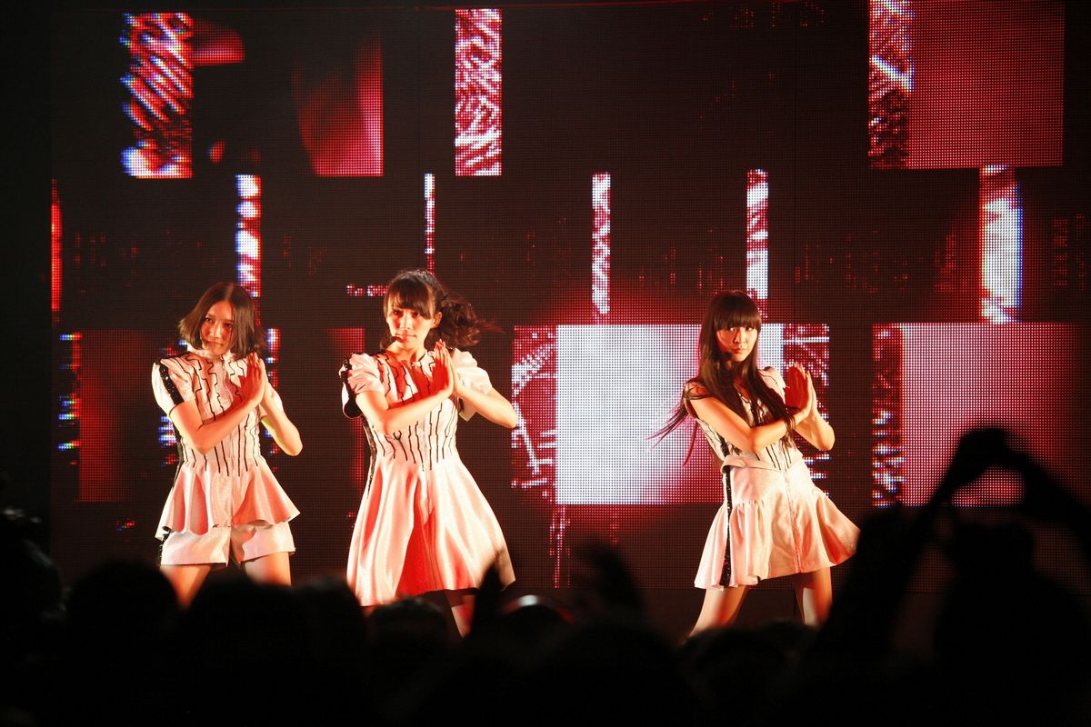 11月24日に行われたPerfumeのシンガポール公演の模様。
