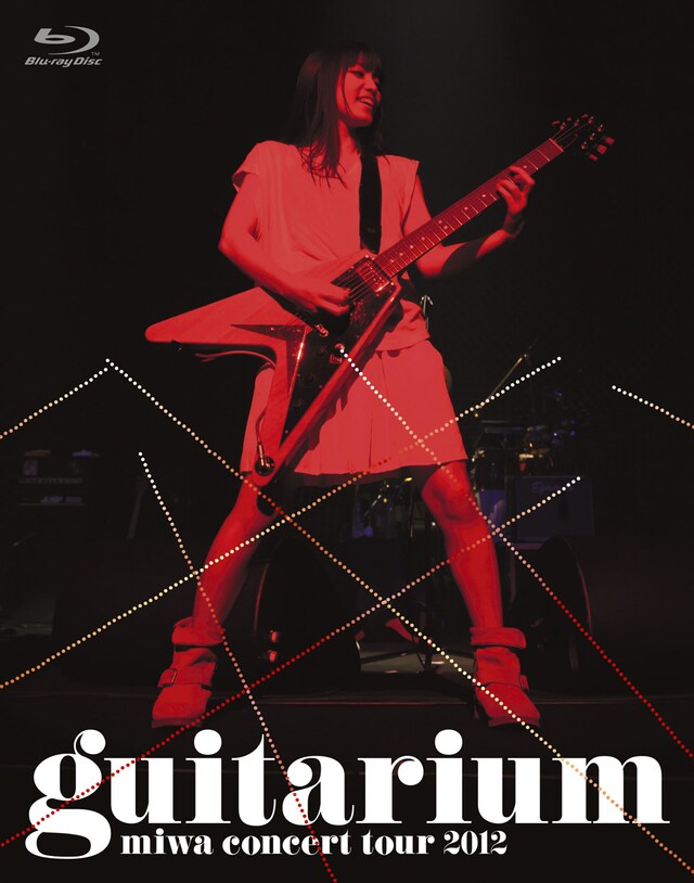 miwa「miwa concert tour 2012 "guitarium"」Blu-ray初回限定盤ジャケット