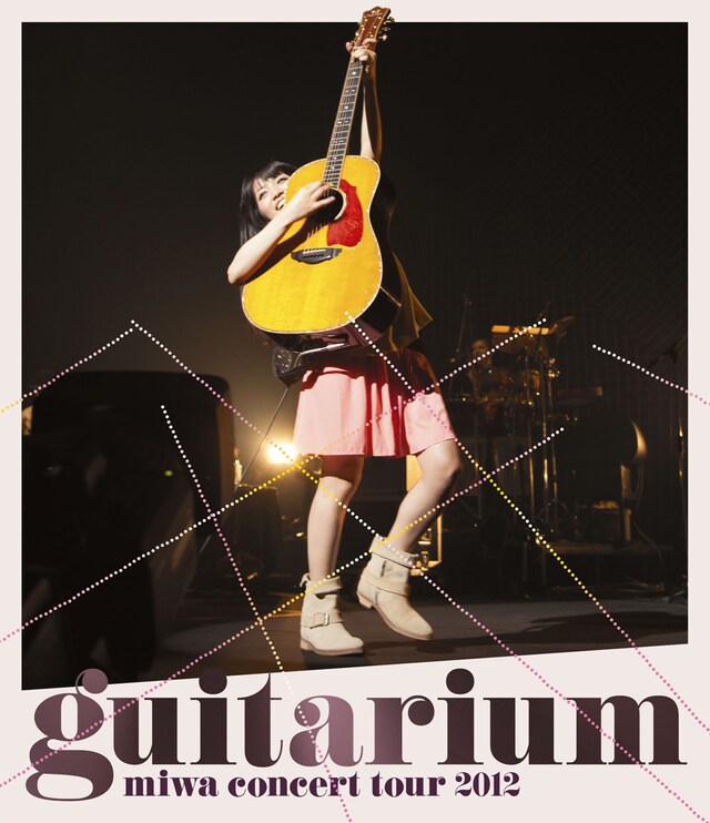 miwa「miwa concert tour 2012 "guitarium"」Blu-ray通常盤ジャケット