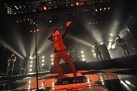 「在日ファンク『連絡』発売記念ツアー」の模様。 (C)高田梓