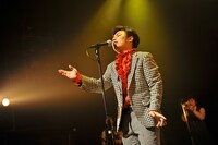 「在日ファンク『連絡』発売記念ツアー」の模様。 (C)高田梓