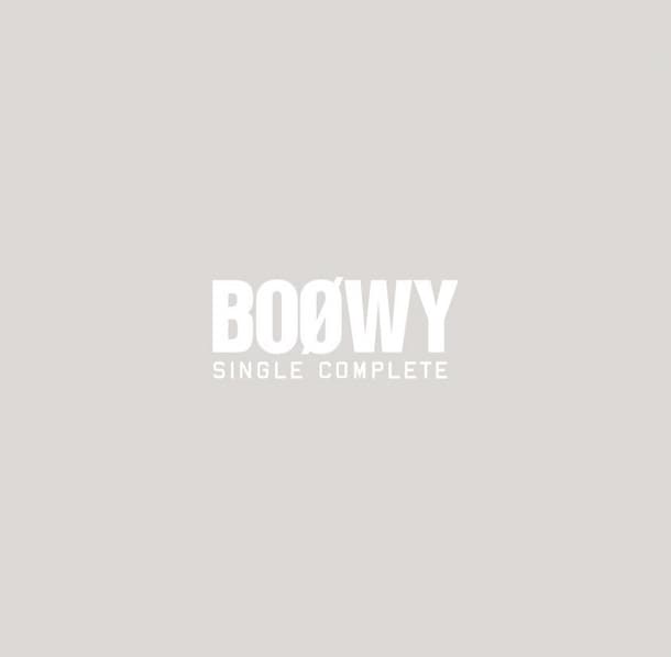 BOOWY「BOOWY SINGLE COMPLETE」ジャケットイメージ