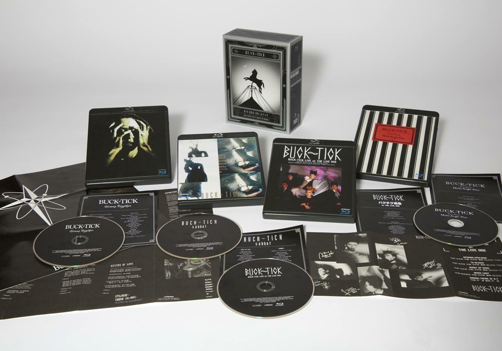 BUCK-TICK「B-T LIVE PRODUCT -1987/1989/1992 VICTOR YEARS-」収録内容