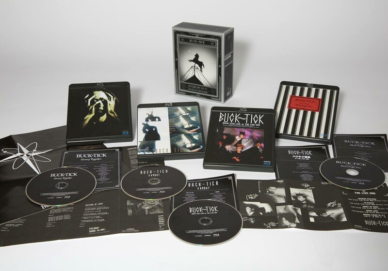 BUCK-TICK「B-T LIVE PRODUCT -1987/1989/1992 VICTOR YEARS-」収録内容