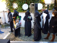 「『MUCC×ウーマン・イン・ブラック 亡霊の館］リリース＆公開記念イベント」の模様。